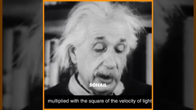 Albert Einstein Explaining his famous Equation E=MC/2 смотреть онлайн