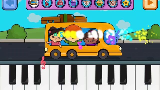 Давай сделаем поездку ребят увлекательной! Играем и поём! Игры для детей. Мультики для малышей. смотреть онлайн