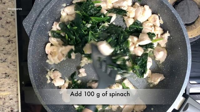 Tomato,spinach,chicken pasta, a tasty pasta , پاستا با گوجه ،اسفناج و مرغ смотреть онлайн
