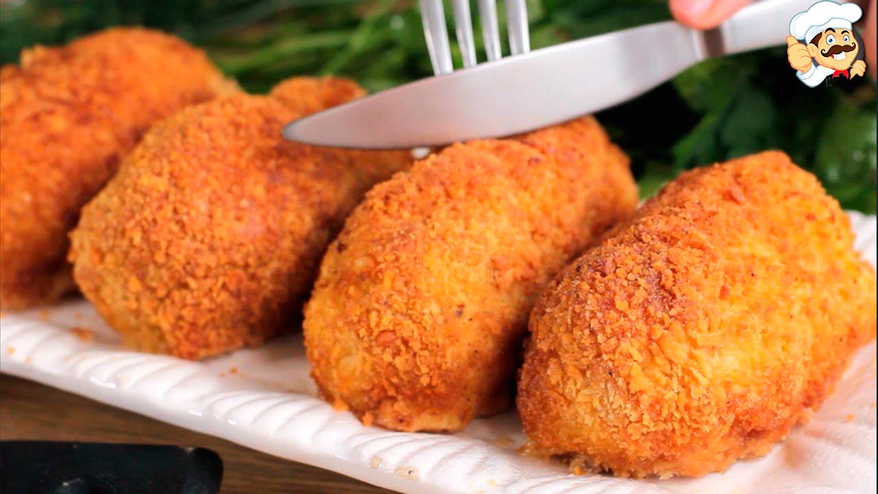 Самая хрустящая и сочная куриная грудка. Просто и всегда вкусно! смотреть онлайн