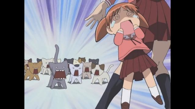 Maya defiende a Sakaki y a Chiyo (Azumanga Daioh: The Animation) смотреть онлайн