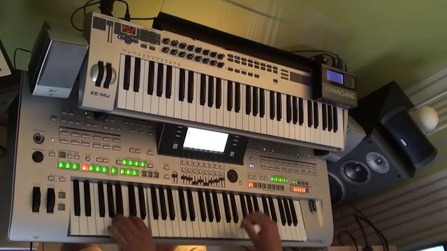 Enigma - Sadeness / remix / Yamaha Tyros 3 смотреть онлайн