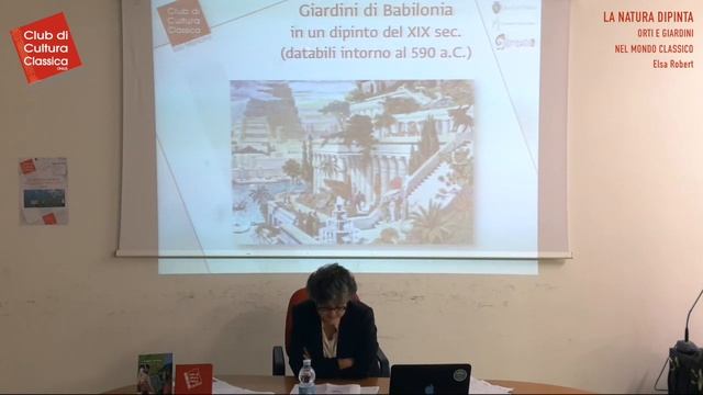 La natura dipinta: orti e giardini nel mondo classico - Elsa Robert (14/11/2018) смотреть онлайн