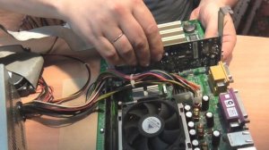 Сборка компьютера из старого железа.