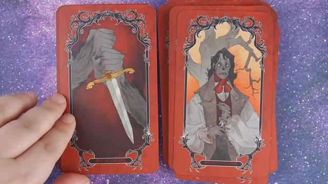 Horror Tarot Deck and Guidebook | Horror Movie Themed Tarot Cards | Full HD Flip Through смотреть онлайн