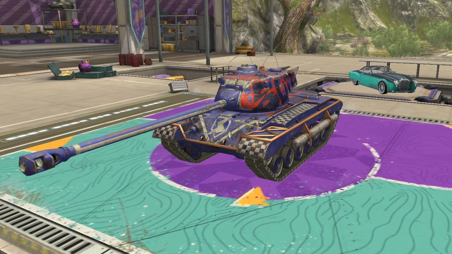 М46 Blitz как М46 Patton только коллекционный и 8 Lvl, #Танки Блитц #Tanks Blitz #Блитз #Блитс