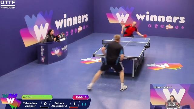 WINners League 21.02.21 Tatarnikov Vladimir - Zaitsev Aleksandr A 10:00 смотреть онлайн