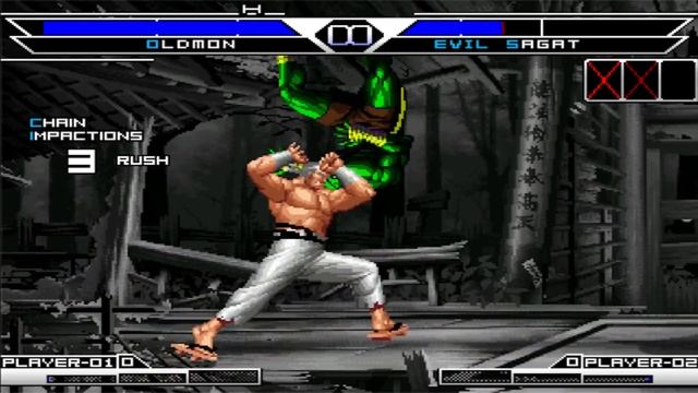 [KOF Mugen] Goro Daimon Team vs Sagat Team смотреть онлайн