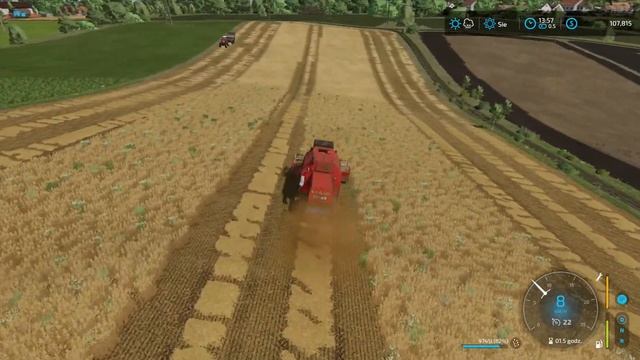 FS 22 osina timelapse MP #4 koszenie pszenicy смотреть онлайн