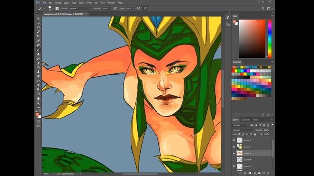 Cassiopeia [Speed Paint] смотреть онлайн