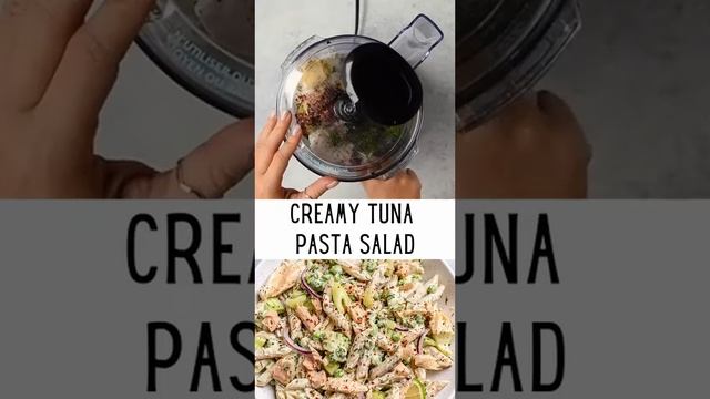 ENJOY CREAMY TUNA PASTA SALAD смотреть онлайн