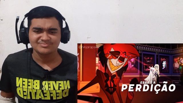 Reagindo a O Demônio do Rádio (Remaster) | Alastor (Hazbin Hotel) | Ninja смотреть онлайн