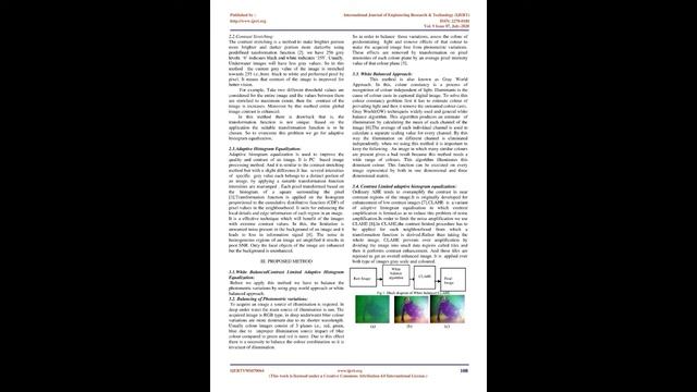 Improved CLAHE Enhancement Technique for Underwater Images смотреть онлайн