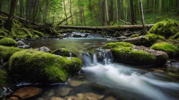clean shaven - Лесной ручей