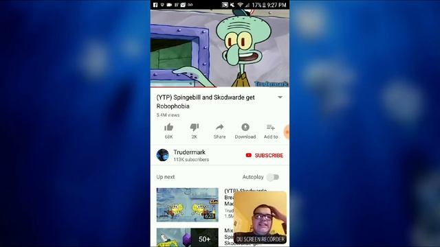 Reaction #44: Spingebill and Skodwarde get Robophobia смотреть онлайн