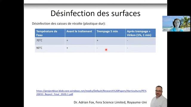 Bilan des recherches récentes et en cours sur le virus du fruit rugueux brun de la tomate смотреть онлайн