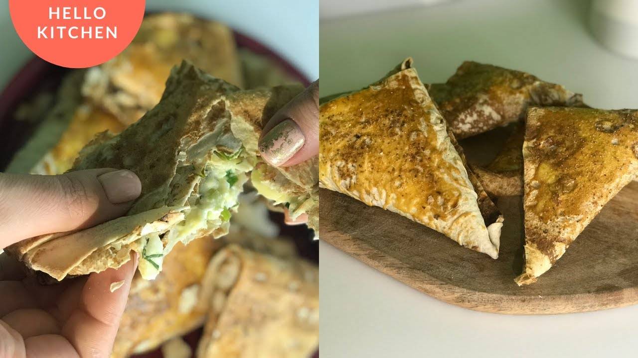 Беру лаваш, начинку и через 15 мин. Конвертики из лаваша. Лучшая закуска с сыром смотреть онлайн