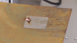 Пробная лазерная резка металла толщиной 1 мм. Продаем лазеры для резки и гравировки металла.