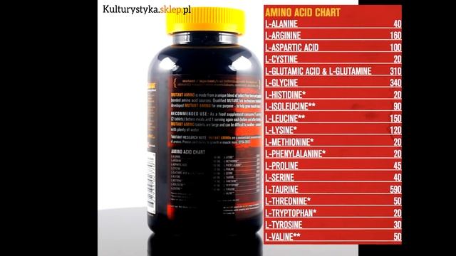 PVL Mutant Amino - kulturystyka.sklep.pl смотреть онлайн