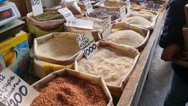 Базарда күріш,шәй,кепкен жеміс бағалары. Оптовка базары смотреть онлайн