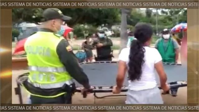 Jovencita de 21 años denuncia abuso de autoridad en Colombia. смотреть онлайн