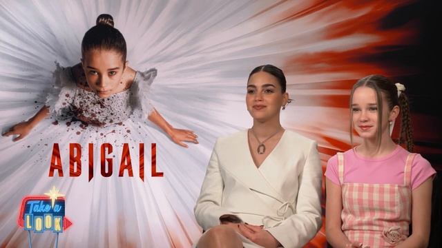 Meet the stars of "Abigail": Alisha Weir and Melissa Barrera смотреть онлайн