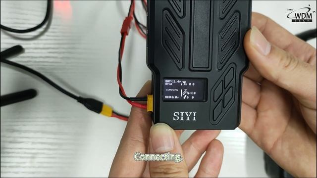 SIYI HM30 Remote Controller connects to CUAV V6X Flight Controller смотреть онлайн
