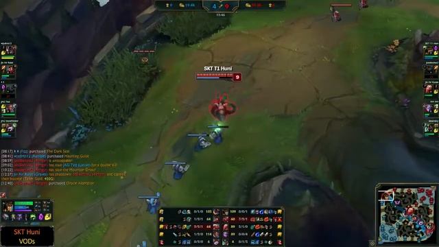 SKT T1 Stream: Huni Top Cassiopeia vs Rumble Challenger #18 смотреть онлайн