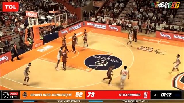 KENNY KADJI 29 PTS | 9 REB , VS SIG STRASBOURG(22/10/2021) смотреть онлайн