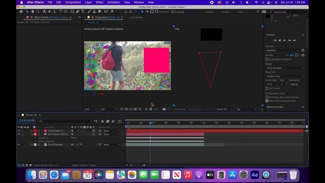3D Camera Track After Effects смотреть онлайн