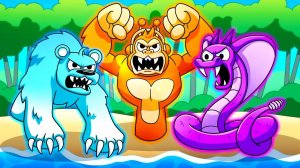 СПРАНКИ: ЦАРСТВО ЖИВОТНЫХ - GameToons Анимация | SPRUNKI: ANIMAL KINGDOM на русском | fReelaN SHOW