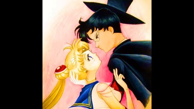 A drawing of SailorMoon & Tuxedo Mask смотреть онлайн