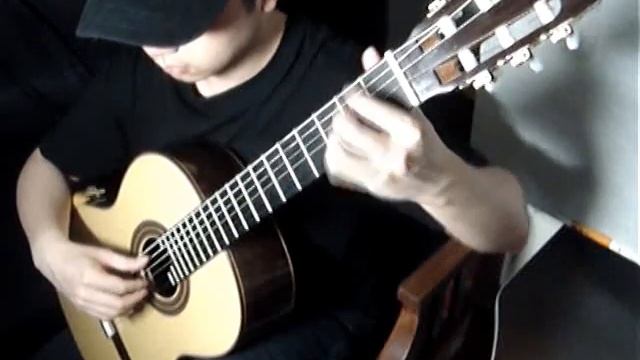 Elfen Lied: Lilium on classical guitar by Da Vynci смотреть онлайн