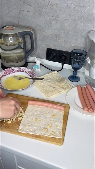 Вкусный и быстрый завтрак за 15 минут! #сосиски