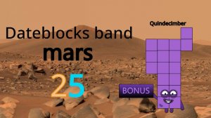 Dateblocks band mars 25 + BONUS