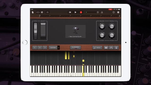 Mozart - Sonata No. 17 Bb major KV 570 3. Movement synthesizer Cover in Garageband | iPad/iPhone iO смотреть онлайн