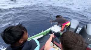 Рыбалка в Индийском океане | Бешеный клёв тунца