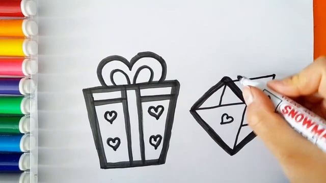 How to draw GIFTS BOX easy for kids. #FunKeepArt ,#BeTaiNangTV ,#ToBiART,#Art, #For ,#Kids, #Hub смотреть онлайн