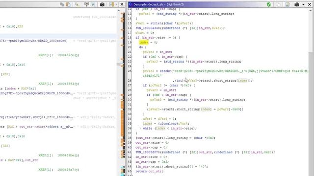 Malware Analysis - Decrypt NighHawk Strings with Ghidra Scripting смотреть онлайн