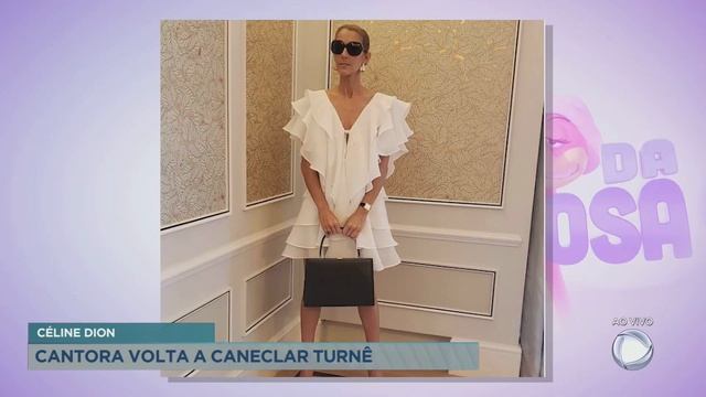 Céline Dion volta a cancelar turnê por problemas de saúde смотреть онлайн