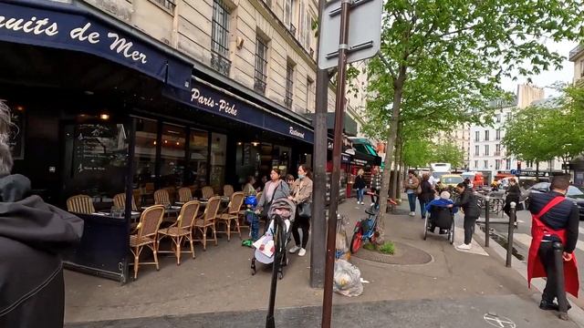 Le Marché d'Aligre Most Popular Food Market in Paris, Walking Tour in April 2024 смотреть онлайн