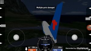 china southern airlines flight 3456 (first landing attempt) animation+cvr
