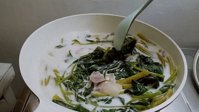Ginataang Kangkong