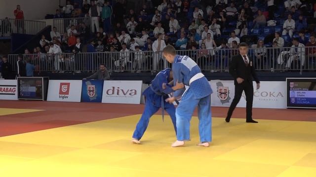 Milan Simin NJK Dejan Dolinga TAM 1:0 -60kg #PrvenstvoSrbijeMKadeti2022 смотреть онлайн
