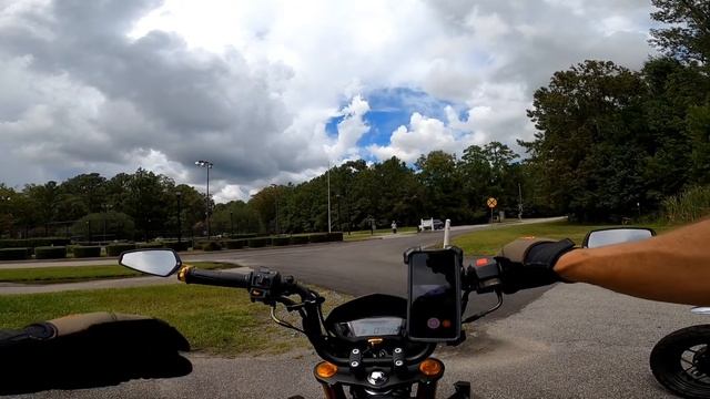 Honda Monkey & Grom Clone go to Tom Triplett Park Savannah Georgia смотреть онлайн