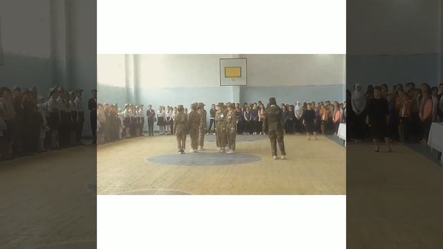 ак-орго / 77 школа / 7"В" класс /Маршировка смотреть онлайн