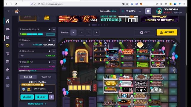 RollerCoin | Power Surge | Daily Quests і виводимо MATIC смотреть онлайн