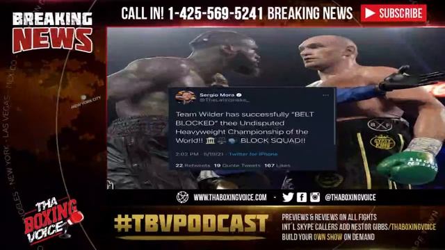 ☎️BLAME Wilder🤔ESPN and DAZN’s Sergio Mora’s Witch Hunt OF Wilder For BLOCKING Undisputed❗️ смотреть онлайн