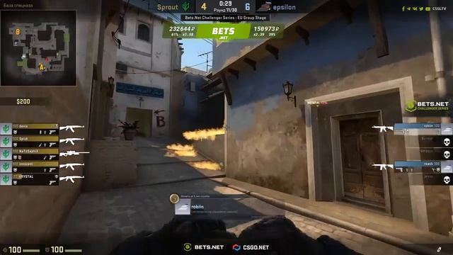[UKCSGO] 08.03.2018 - Epsilon vs Sprout @ Bets.net Challenger Series Group Stage 2 (RUS) смотреть онлайн