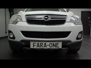 Опель Антара | Установка линз в рефлекторные фары | Было - стало